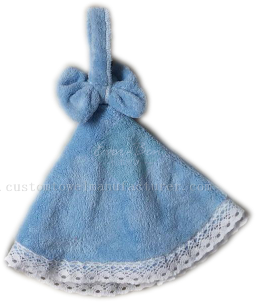 China Bulk quick dry Kitchen Hand towel Supplier Custom ribbed towels Factory